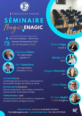 Séminaire Magic Enagic